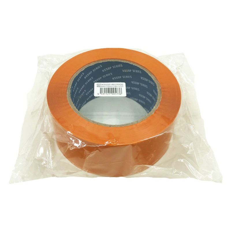 梱包用 OPPテープ（オレンジ）48mm幅×100m巻（50μ）