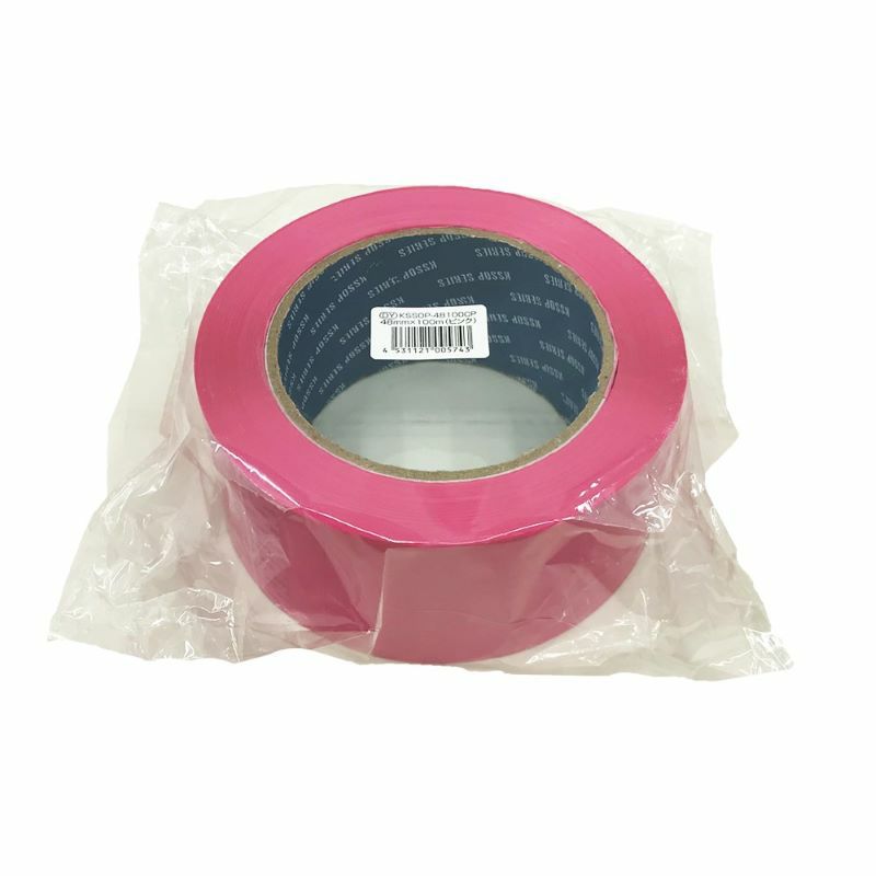 梱包用 OPPテープ（ピンク）48mm幅×100m巻（50μ）