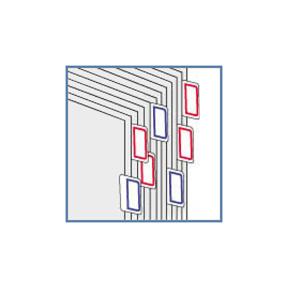 【クリックポスト対応】 業務用インデックス　中