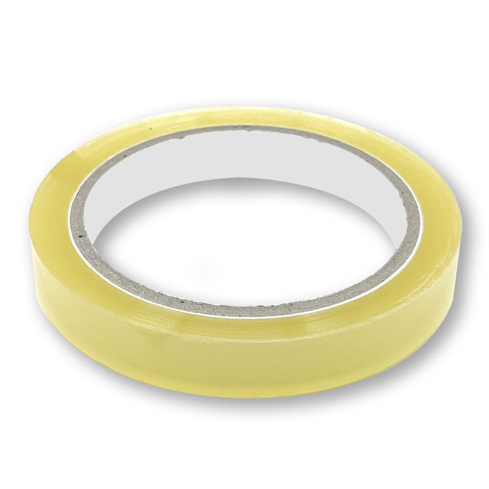 セロハンテープのように使える！包装・工作等に！軽包装用OPP粘着テープ 手で切れるタイプ 15mm幅×35m巻10巻