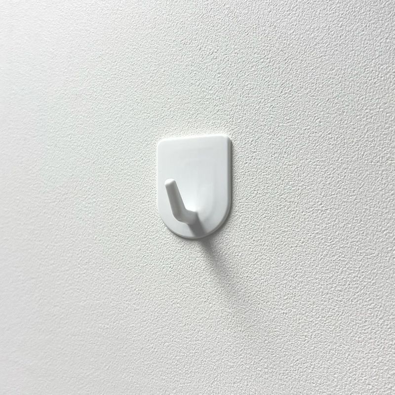 【クリックポスト対応】くりぴたフック壁紙用 コンパクトフック （アソート） （白）大容量パック【6セット入】