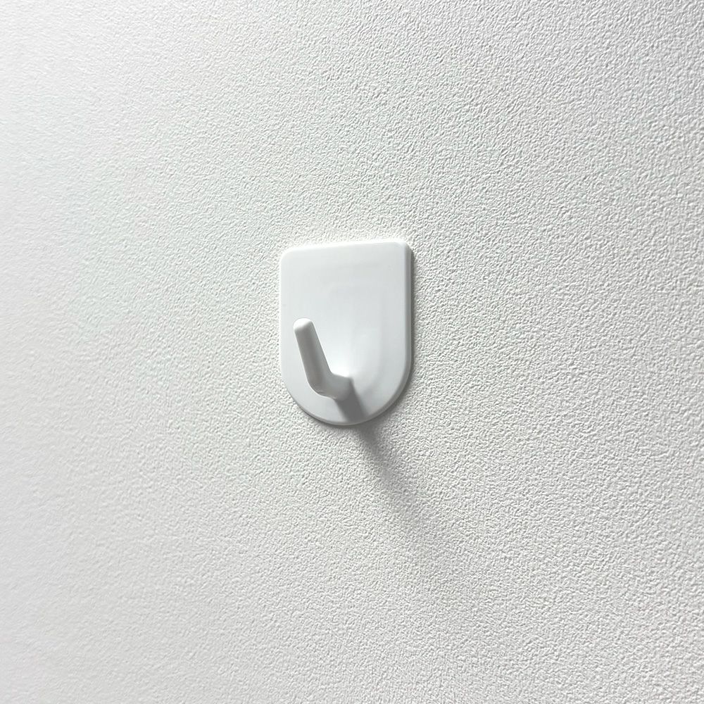 【クリックポスト対応】くりぴたフック壁紙用 コンパクトフック （アソート） （白）大容量パック【6セット入】