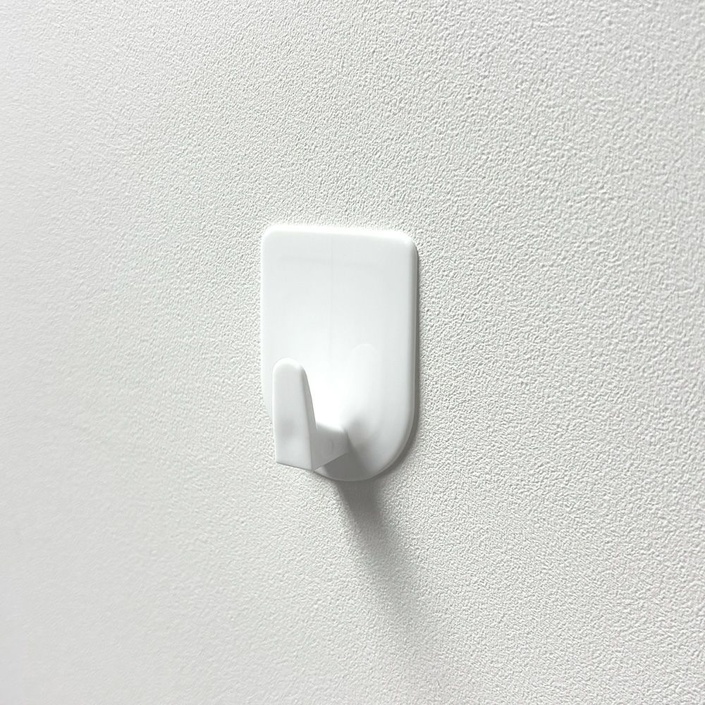 【クリックポスト対応】くりぴたフック壁紙用 コンパクトフック （アソート） （白）大容量パック【6セット入】