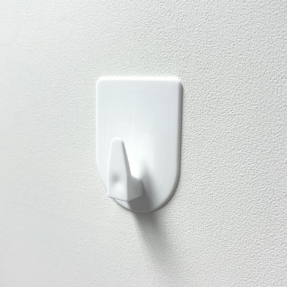 【クリックポスト対応】くりぴたフック壁紙用 コンパクトフック （アソート） （白）大容量パック【6セット入】