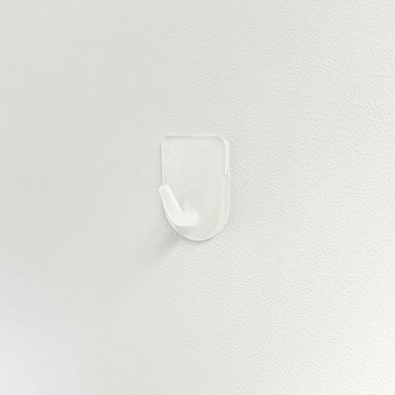 【クリックポスト対応】くりぴたフック壁紙用 コンパクトフック （アソート）（透明）大容量パック【6セット入】