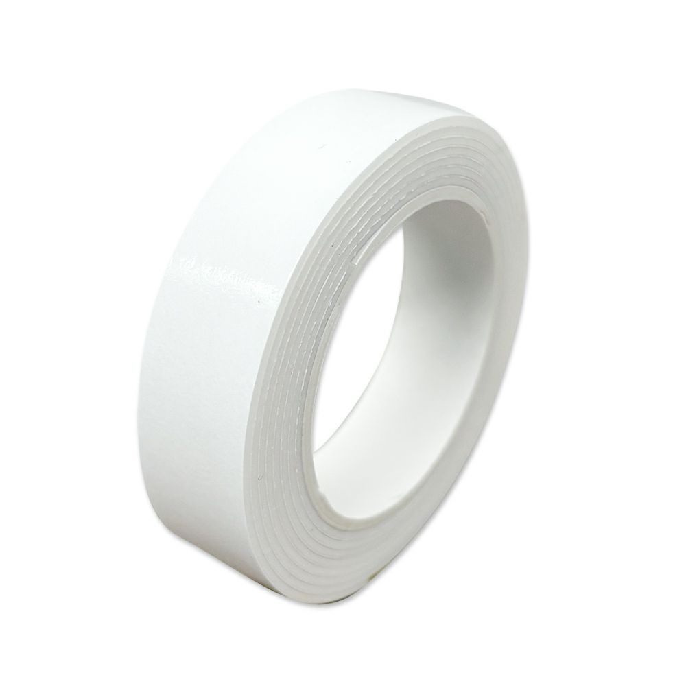 【クリックポスト対応】超強力 アクリルフォーム 両面テープ ホワイト 15mm×1.2ｍ 1巻