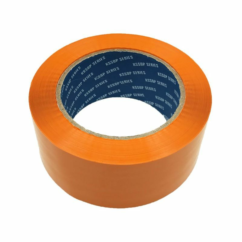 梱包用 OPPテープ（オレンジ）48mm幅×100m巻（50μ）10巻