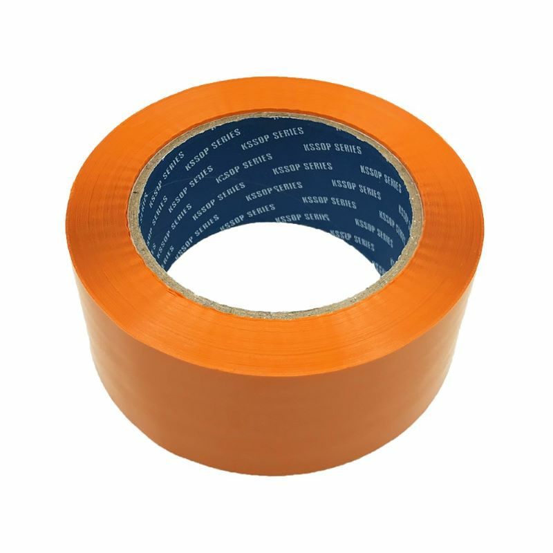 梱包用 OPPテープ（オレンジ）48mm幅×100m巻（50μ）10巻