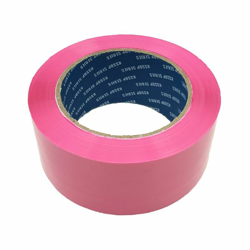 梱包用 OPPテープ（ピンク）48mm幅×100m巻（50μ）10巻