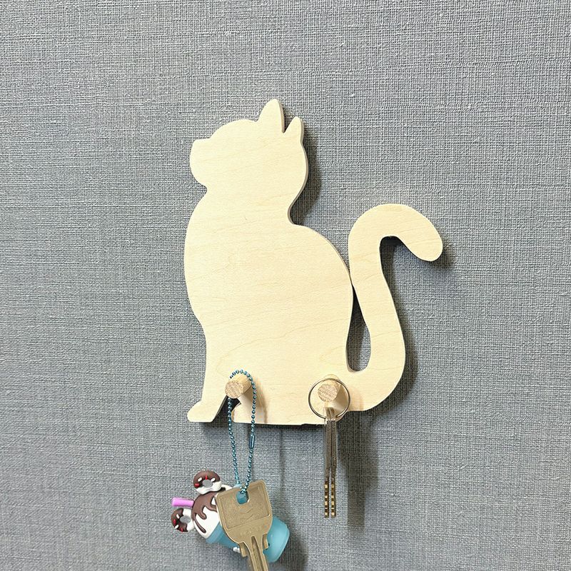アニマル木製フック