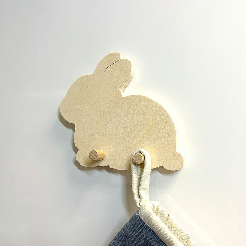 アニマル木製フック