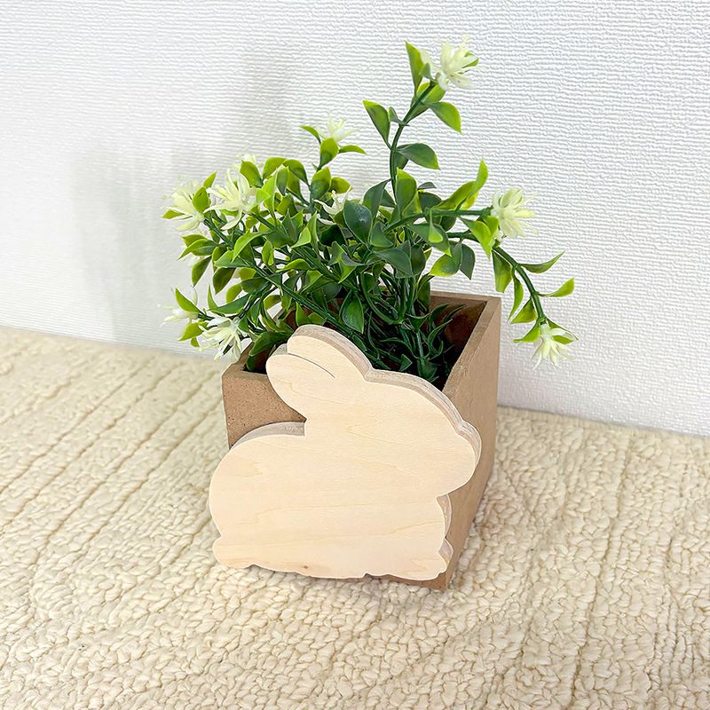 アニマル木製オブジェ